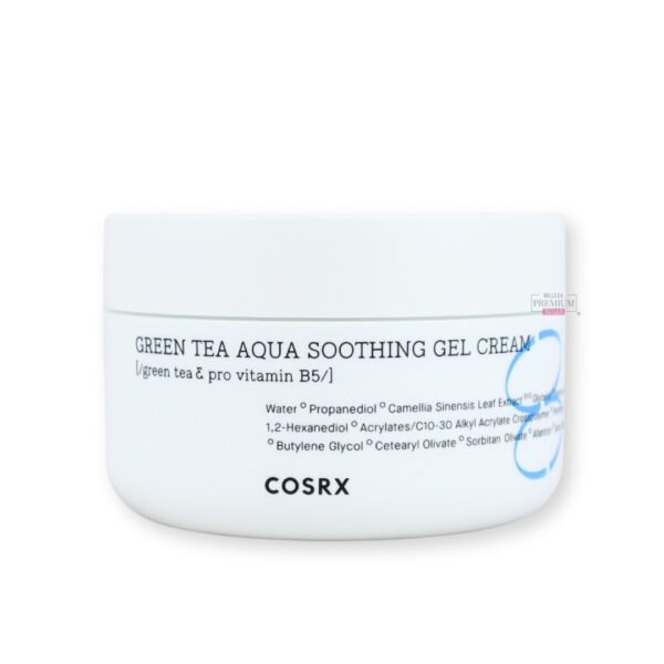 CosRX Hydrium Green Tea Aqua Soothing Gel Cream 50g: Majestuosa Crema para una Hidratación y Calmante Suprema