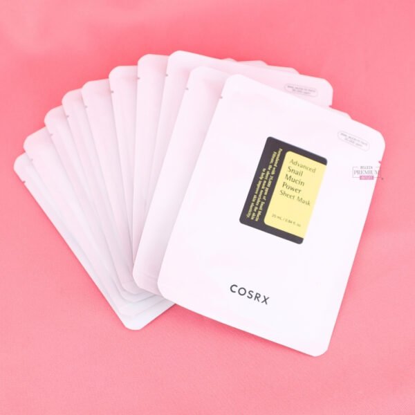 CosRX Advanced Snail Mucin Power Essence Sheet Mask 25 mL x 10 ea: La Máscara Sensacional para una Hidratación Inigualable