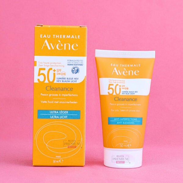 Avène Sun Cleanance SPF 50+ 50ml: La Protección Solar Invencible para Pieles Grasas y Sensibles