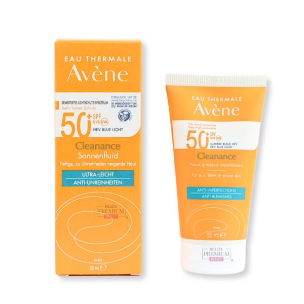 Avène Sun Cleanance SPF 50+ 50ml: La Protección Solar Invencible para Pieles Grasas y Sensibles