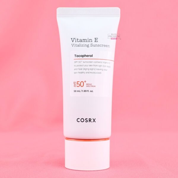 CosRX Vitamin E Vitalizing Sunscreen SPF 50+ 50 mL: El Talentoso Protector Solar para una Piel Radiante