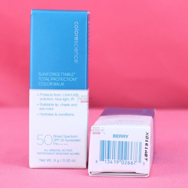 ColoreScience Color Balm SPF 50 Berry 9.5ml: Esencial Protección y Color