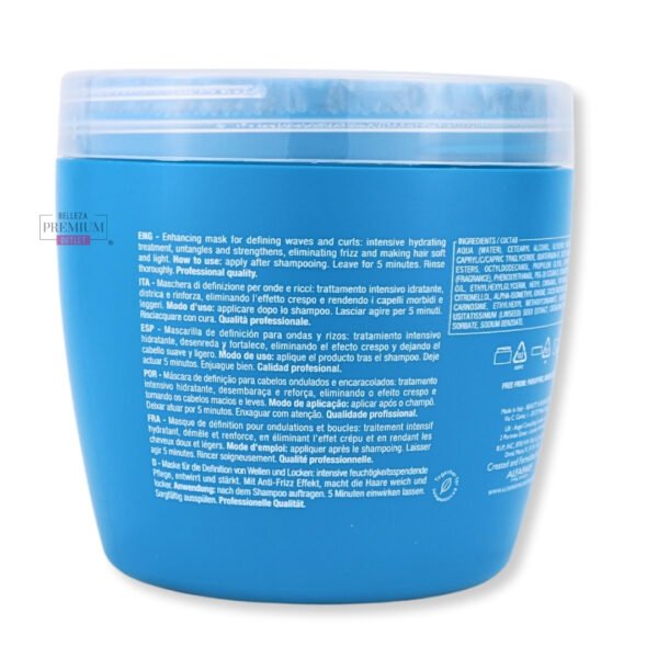 ALFAPARF MASK CURLY 500ML: La Fenomenal Máscara para Rizos Definidos y Hidratados