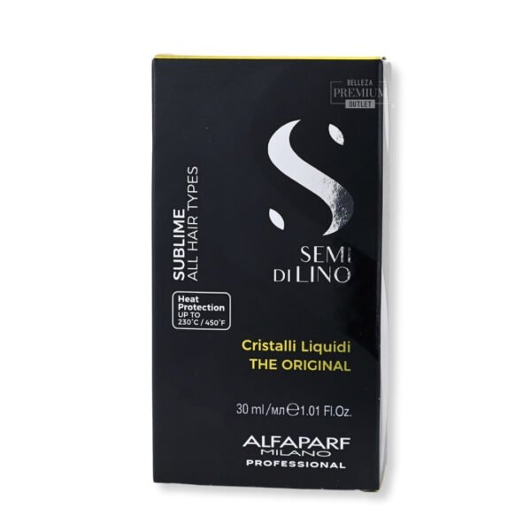 ALFAPARF OIL SDL CRISTALLI LIQUIDI 30ML: El Necesario Aceite que Aporta Brillo y Suavidad a tu Cabello