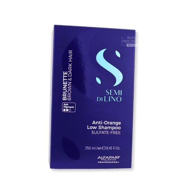 ALFAPARF SDL SHAMPOO ANTI-ORANGE BRUNETTE 250ML: Brillante Shampoo que Potencia tu Cabello Castaño