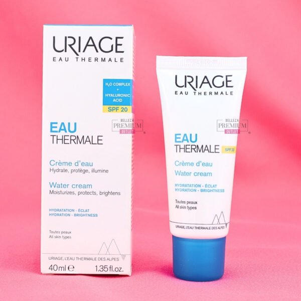 Uriage Eau Thermale Water Cream SPF20 40ml: SORPRENDENTE Hidratación y Protección en un Solo Paso