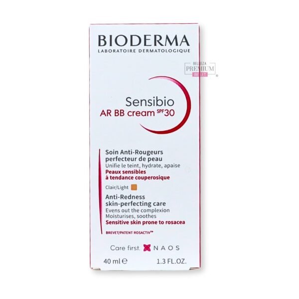 BIODERMA SENSIBIO AR BB SPF 30 LIGHT 40ML: Radiante Protección y Belleza para Pieles Sensibles