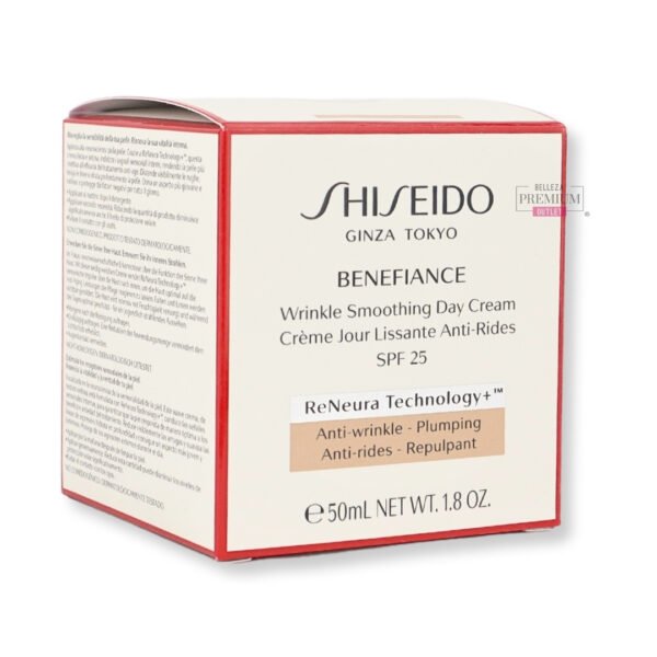 Shiseido Benefiance Wrinkle Smoothing Day Cream SPF25 50ml: Eficaz para Proteger y Rejuvenecer tu Piel