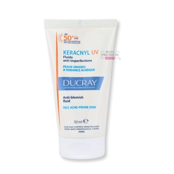 Ducray KERACNYL Fluide UV 50+ Anti-imperfecciones 50ml: Victorioso combate contra las imperfecciones y el daño solar